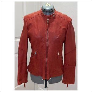Danier Leather - Coral Leather Jacket